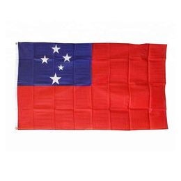 Samoa Flag High Quality 3x5 FT 90x150cm Flags Festival Party Gift 100D Polyester Indoor Outdoor Printed Flags Banners