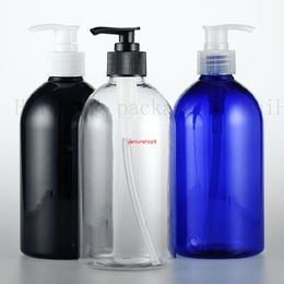 12pcs 500ml Refillable Bottles Lotion Container Large Pump Plastic Shampoo Bottle Travel Living Essentialsgood package