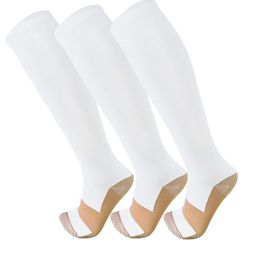Sports Socks 3 Pack Copper Compression Socks Women & Men Circulation - for Medical,Running,Athletic