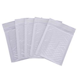 Wholesale- 10X Kawaii Waterproof White Pearl Film Bubbel 11*15 Envelope Bulle Bag Mailer Padded Shipping Envelopes With Bubble Mailing