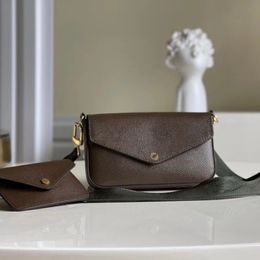 Twin Set Shoulder Bags Designers Womens Handbags Purses Women Fashion Chain Purse Lady Luxurys Handbag Messenger Bag Card Holder dicky0750 wholesale