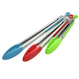 silicone tipped tongs UK - Tools & Accessories Adeeing 3 Packed Silicone Kitchen Tongs Set Heat Resistant Cooking With Tips For Bbq1