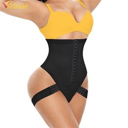 Velssut Butt Lifter Tummy Control Panties Booty Lift Pulling Underwear Body Shaper Waist Trainer Corset Body Shapewear Plus Size 220307