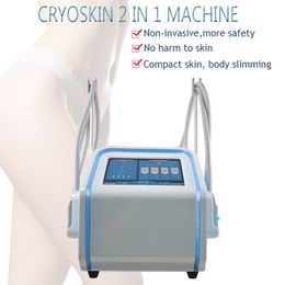 Portable body slimming cryo fat freezing cryolipolysis slimming machine muscle stimulate EMS equipment with 4 handles