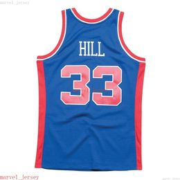Custom Stitched Grant Hill #33 1995-96 Swingman Jersey XS-6XL Mens Throwbacks Basketball jerseys Cheap Men Women Youth Jerse