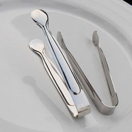 Fine Design Stainless Steel Ice Tong Sugar Tongs, 5 Inches Mirror Polish Stainless Steel Mini Tongs LX3799