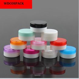 5G round plastic bottle pot jar for eye serum sample cream art nail shadow skin care cosmetic packing