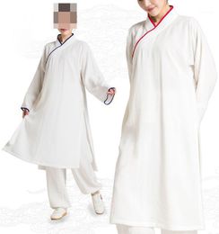 Gym Clothing Unisex High Quality Linen Summer&Spring Tai Chi Taiji Suit Taoist Robe Wushu Uniforms Martial Arts Clothing1