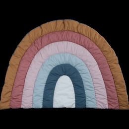 Creative Rainbow Baby Play Mat Floor Crawling Rug Children Kids Playmat Pad Carpet Nursery Room Decorations LJ201113