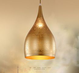 Modern Led Pendan Lamp Arabian Style Pendan Light Iron Hang Lamp for restaurant dining room Bar Indoor lighting
