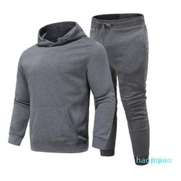 Fashion-2022Tracksuit Men Sweat Suits Autumn Winter jogging hoodie fleece Mens Jogger Jacket Pants Sets Sporting woman Fashion