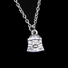 Fashion 16*11mm Egyptian King Tut Pendant Necklace Link Chain For Female Choker Necklace Creative Jewellery party Gift