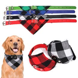 Unique style Christmas Dog Cat Collar Bandana Pet Gift Adjustable Soft Comfy Collars for Small Medium Large Dogs Triangle Birthday Washable Christmas Scarf