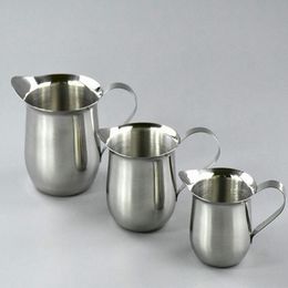 304 stainless steel small milk cup, sugar milk cup, coffee and milk cup material: stainless steel