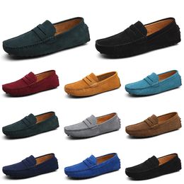 highs quality men casual shoes Espadrilles triple black white brown wine red navy khakis mens sneakers outdoors jogging walking 39-47