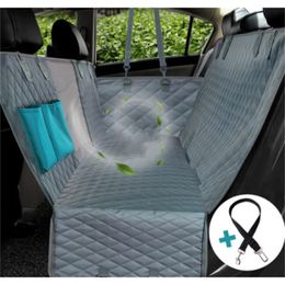 Prodigen Seat Cover Waterproof Pet Transport Dog Carrier Backseat Protector Mat Car Hammock For Small Large Dogs 201201