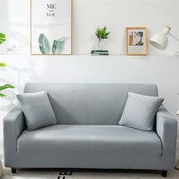 Elastic Sofa Cover For Living Room Sofa Slipcover Couch Cover 1/2/3/4 Seater corner sofa Cheap Cotton Covers copridivano LJ201216