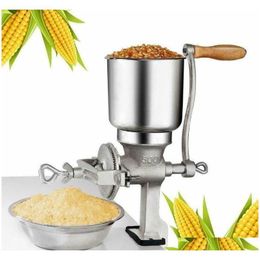 Grinder Corn Coffee Food Wheat Manual Hand Grains Oats Nut Mill Crank Axr7G245I