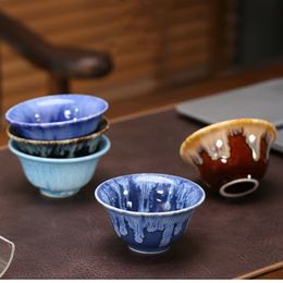 Ceramic Tea Cup New Arrival Creative Ceramic Travel Cup Kiln Change Home Teacup