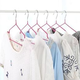 Children Adult Clothes Hanger Clothes Drying Rack Non-Slip Metal Shirt Hook Hangers Coat Hanger Clothes Accessories Rack258B