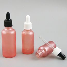 Promotion! 20 x Refillable Empty Glass Essential Oil Container pipette dropper bottles E liquid serum vial 10 30 50 100 ml