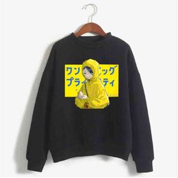 Wonder Egg Priority Unisex Sweatshirt Japanese Anime Cutes Aiohto Printed Hoodie Streetwear Street Style Casual Sweatshirts H1227