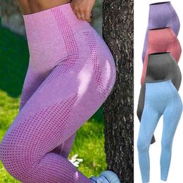 Seamless High Waist Leggings Push Up Leggins Sport Women Fitness Running Yoga Pants Stretch Trousers Energy Gym Girl Tights H1221