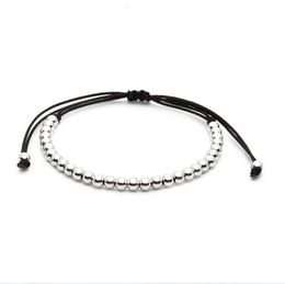 10pcs/lot Lucky String Beads Bracelets Black Rope Bangle Rope Fashion Handmade