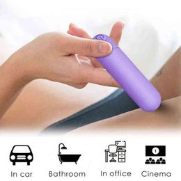 Nxy Sex Vibrators Powerful Mini Bullet for Women G-spot Clitoris Stimulator Dildo Waterproof Adult Toys Usb Charge Massage 1221