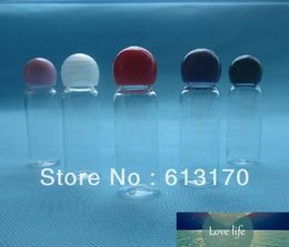 20ml Empty PET Lotion Bottles Spherical Cap 20CC Plastic Sample Vials Travel Refillable Astringent Container Free Shipping LX01