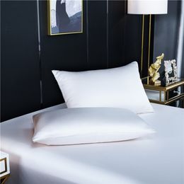 100% nature mulberry Silk pillowcase Solid Colour pillow cover pillow case for healthy standard queen king Customizable 201212