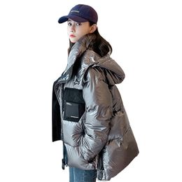 Thick coat winter jacket women Down jacket for female students loose short bread coat thickened jacket 207 201103