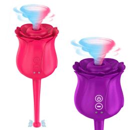 NXY Vibrators Rose Sucking Device Vibration Tease Jumping Egg Women's Vibrating Stick Fun Products Milk Yin Masturbation 0208