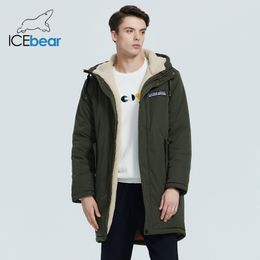 ICEbear New men's Winter Jacket stylish Shorts Coat Windproof and Warm Male Brand Clothing MWC20887D 201204