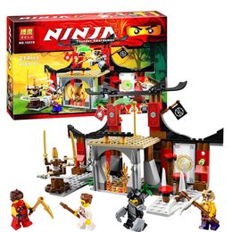Ninjago 10319 Duel Ninjutsu Driving Range Model building kits compatible with ninjagoes Educational toys for children C1115