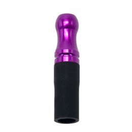 Latest Colourful Aluminium Philtre Hookah Shisha Smoking Silicone Hose Mouthpiece Holder Tips Mouth Portable High Quality Hot Cake DHL