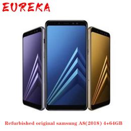 Refurbished Original Samsung Galaxy A8 A530F Dual SIM 5.6 inch 4GB RAM 32GB ROM 16MP Unlocked 4G LTE Smart mobile Phone