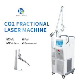 Vertical 10600nm Fractional Co2 laser for scar removal vaginal tightening and skin resurfacing with imported arm
