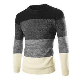 Men Casual Sweater Autumn Winter Warm Sweaters Clothes 201021