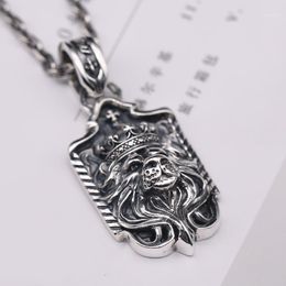 Pure S999 Sterling Silver Chain Men Women Yuanbao 元宝 Ingot Beads Link Necklace