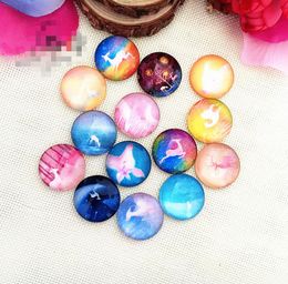 DIY Jewellery accessories Craft Tools round glass patch nine Colour deer time gem hair Can be used to drop glue mobile phone case. Manicure