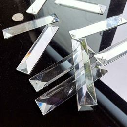 100mm Clear Crystal Bar Suncatcher Pendants Chandelier Crystals Prisms Hanging Ornament Home Decoration Lighting Accessories H jllVuX