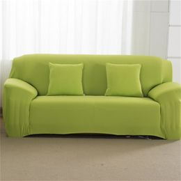 Modern Elastic Solid Colour Sofa Cover for Living Room Sectional Corner Sofa Slipcover Couch Cover Chair Protector 1/2/3/4 Seater LJ201216
