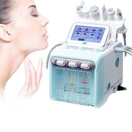 Second Generation Upgrade 6 in 1 Microdermabrasion Oxygen Facial Machine Diamond Hydrodermabrasion Ultrasonic Skin Scrubber Pore Cleaning Care Beauty Equipment