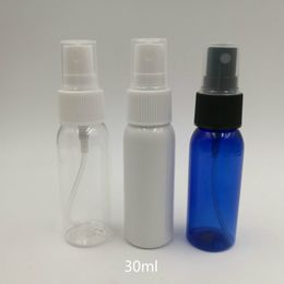 2019 Hotsale! 200pcs/lot 30ml Empty PET Clear Transparent Plastic Spray Bottles 30ml 1oz Spray Bottles for Cosmetic Packaging