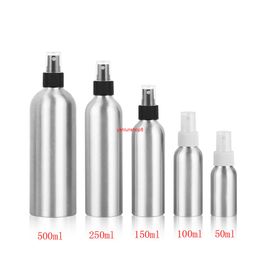 10ppcs 500ml Aluminium Liquid plastic spray pump bottle R24 Empty cosmetics bottles 500 cc amber bottlegood package