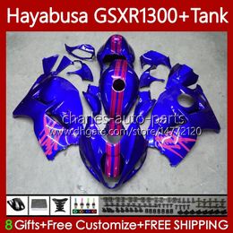 Body Kit For SUZUKI Hayabusa GSXR 1300CC Light blue 1300 CC 2002 2003 2004 2005 2006 2007 74No.124 GSX-R1300 GSX R1300 GSXR-1300 96-07 GSXR1300 96 97 98 99 00 01 Fairings