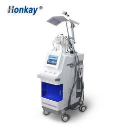 2021 New Arrival Beauty spa jet vacuum face cleaner/hydra skin facial cleaner/hydra pdt led therapy facial machine , Free DHL shipping