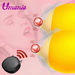 Nxy Sex Pump Toys Wireless Romate Control Enlarge Massager Nipple Sucker Vibrator Suction Cups Massage Breast for Woman 1221