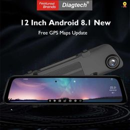 2019 jmc-auto Auto Video 12 Zoll 4G Rückspiegel Android 8.1 FHD DVR Wifi GPS Navigation Dash Kamera Adas Dashcam Auto Registrar1